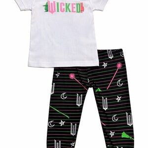 Wicked Girls 2-Piece Outfit Set – New with Tags, T-Shirt & Pants Size 18-24M